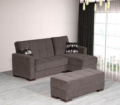 Ottomanson Armada Lounge Sectional Collection Convertible Sofa Bed