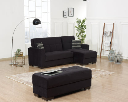 Ottomanson Armada Lounge Sectional Collection Convertible Sofa Bed
