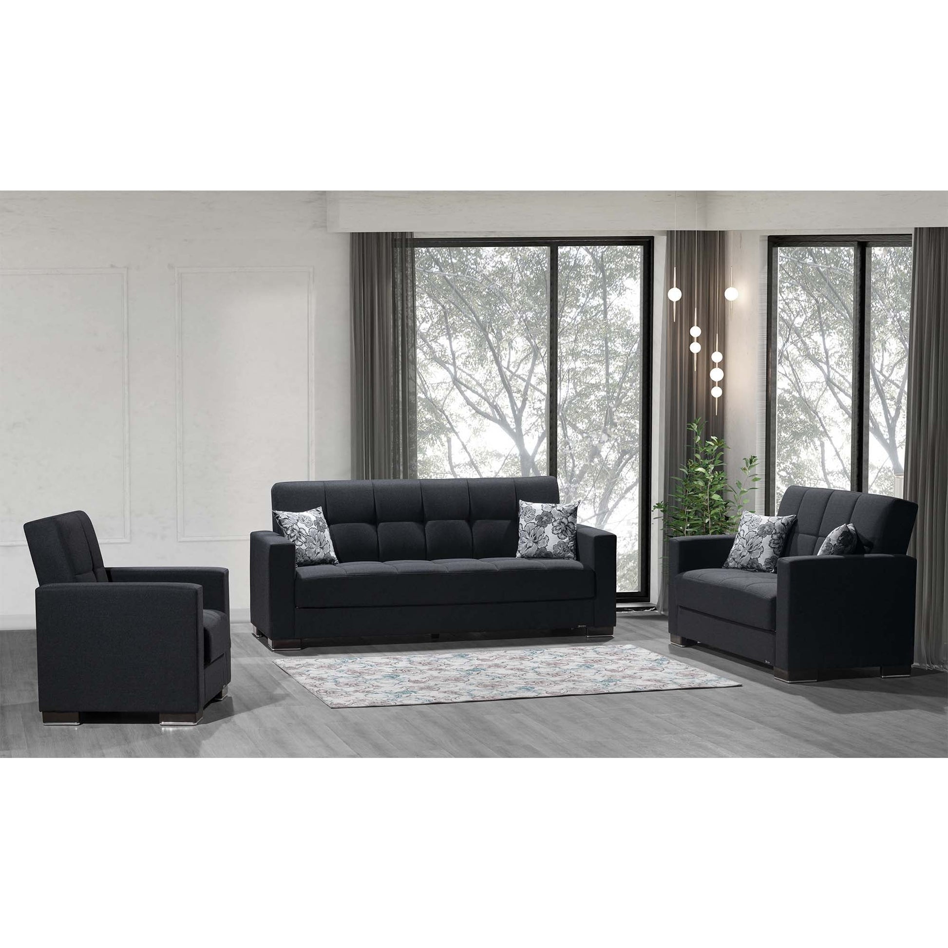 Ottomanson Armada Collection Convertible Sofa Bed