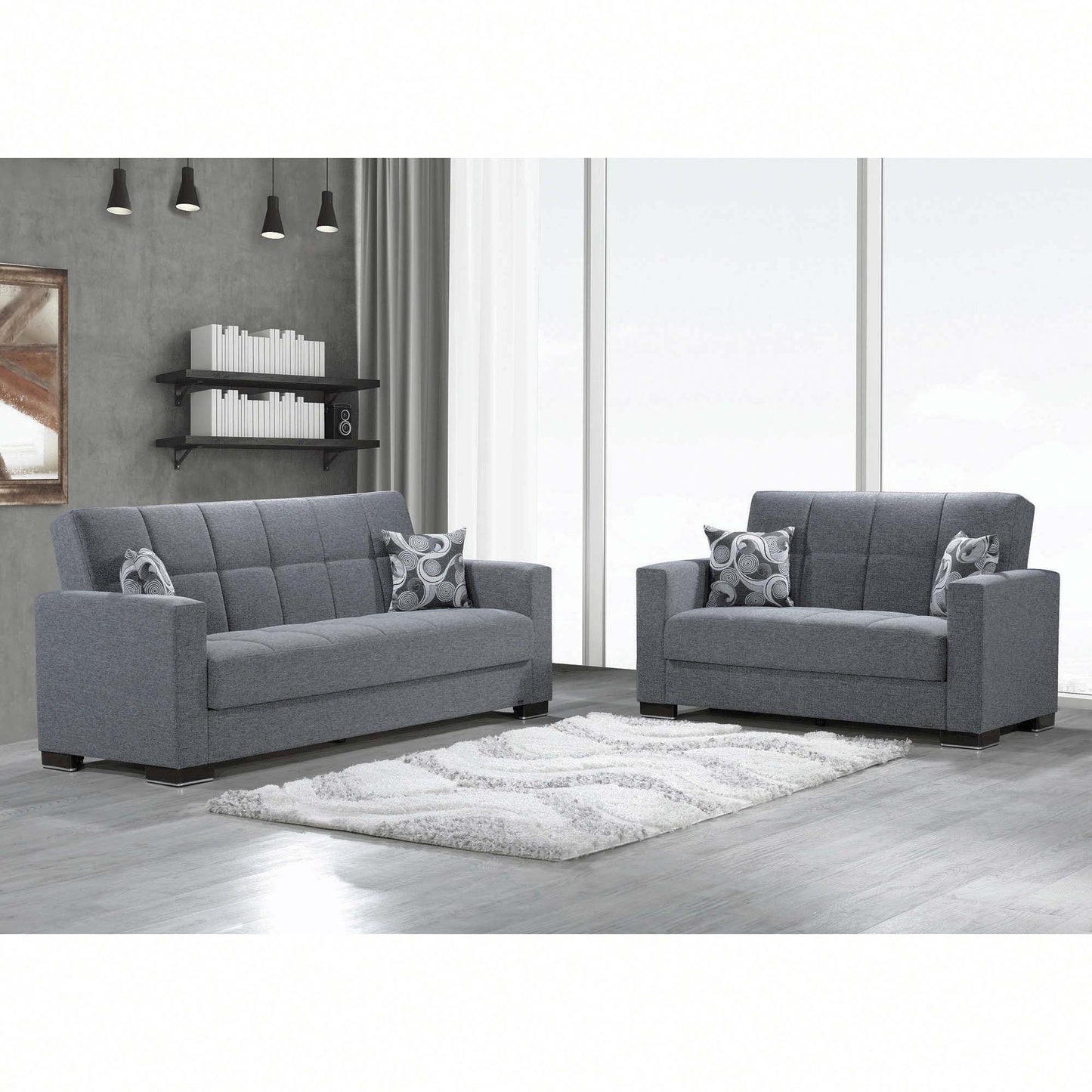 Ottomanson Armada Collection Convertible Sofa Bed