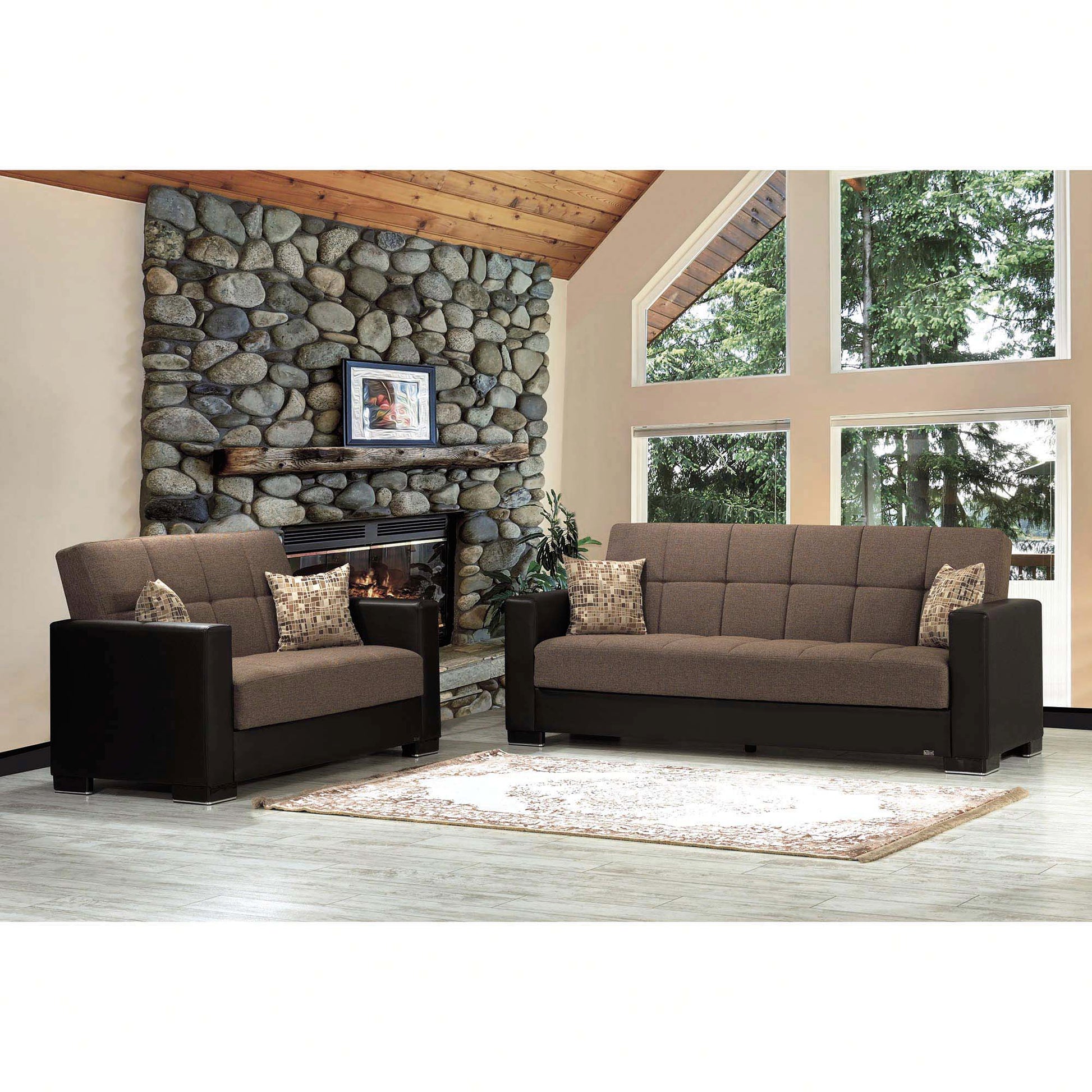 Ottomanson Armada Collection Convertible Sofa Bed
