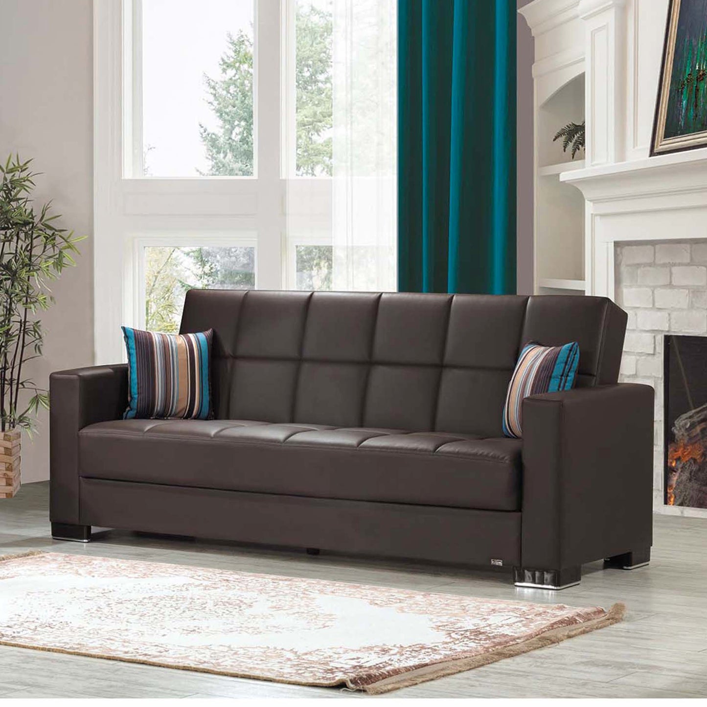 Ottomanson Armada Collection Convertible Sofa Bed