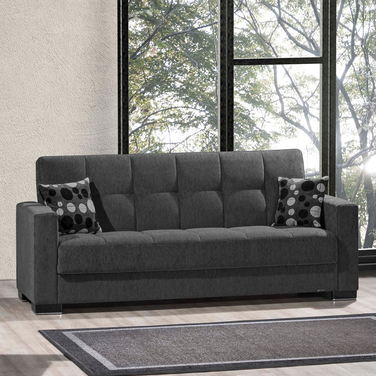 Ottomanson Armada Collection Convertible Sofa Bed