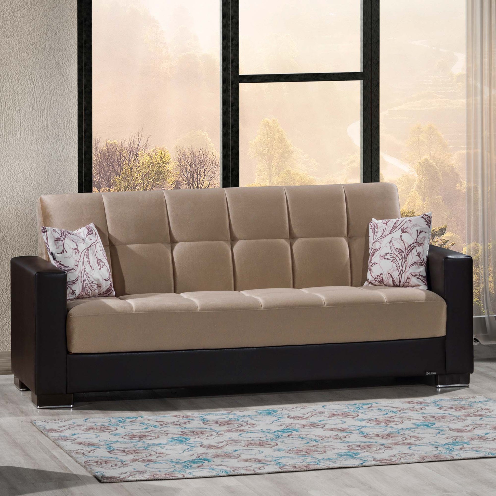 Ottomanson Armada Collection Convertible Sofa Bed