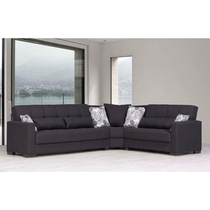 Ottomanson Armada Sectional Collection Convertible Sofa Bed