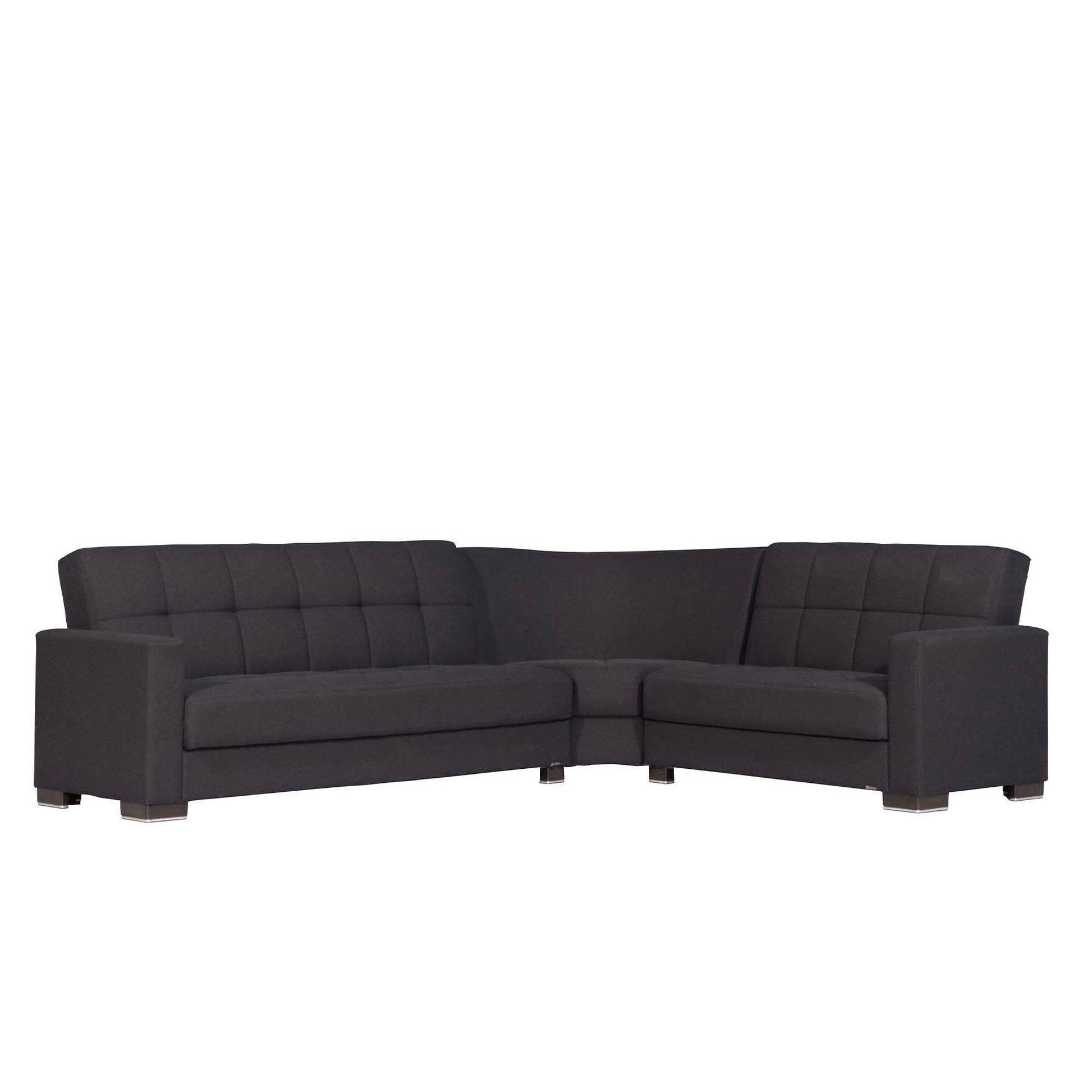 Ottomanson Armada Sectional Collection Convertible Sofa Bed