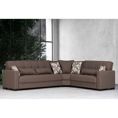 Ottomanson Armada Sectional Collection Convertible Sofa Bed