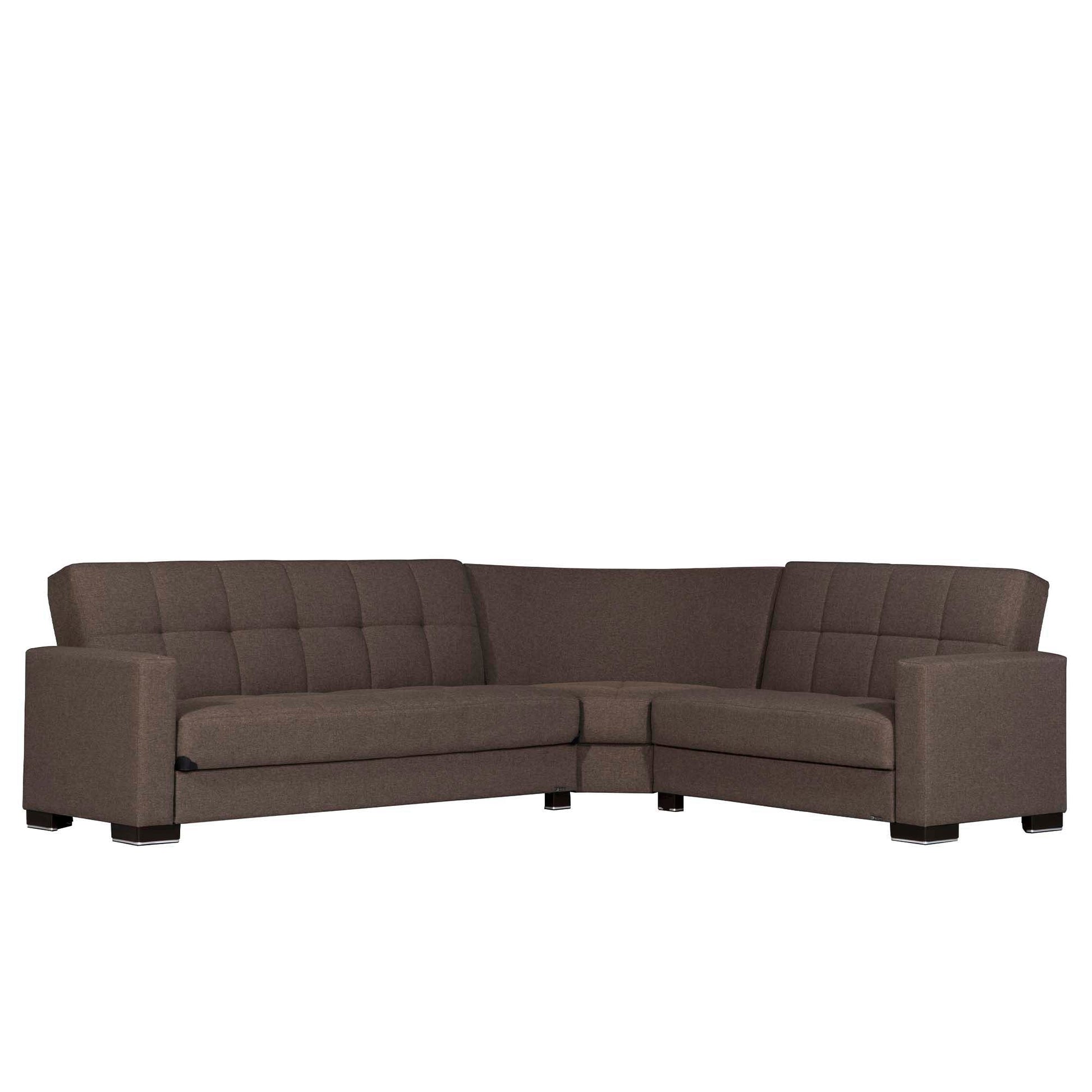 Ottomanson Armada Sectional Collection Convertible Sofa Bed