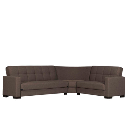 Ottomanson Armada Sectional Collection Convertible Sofa Bed