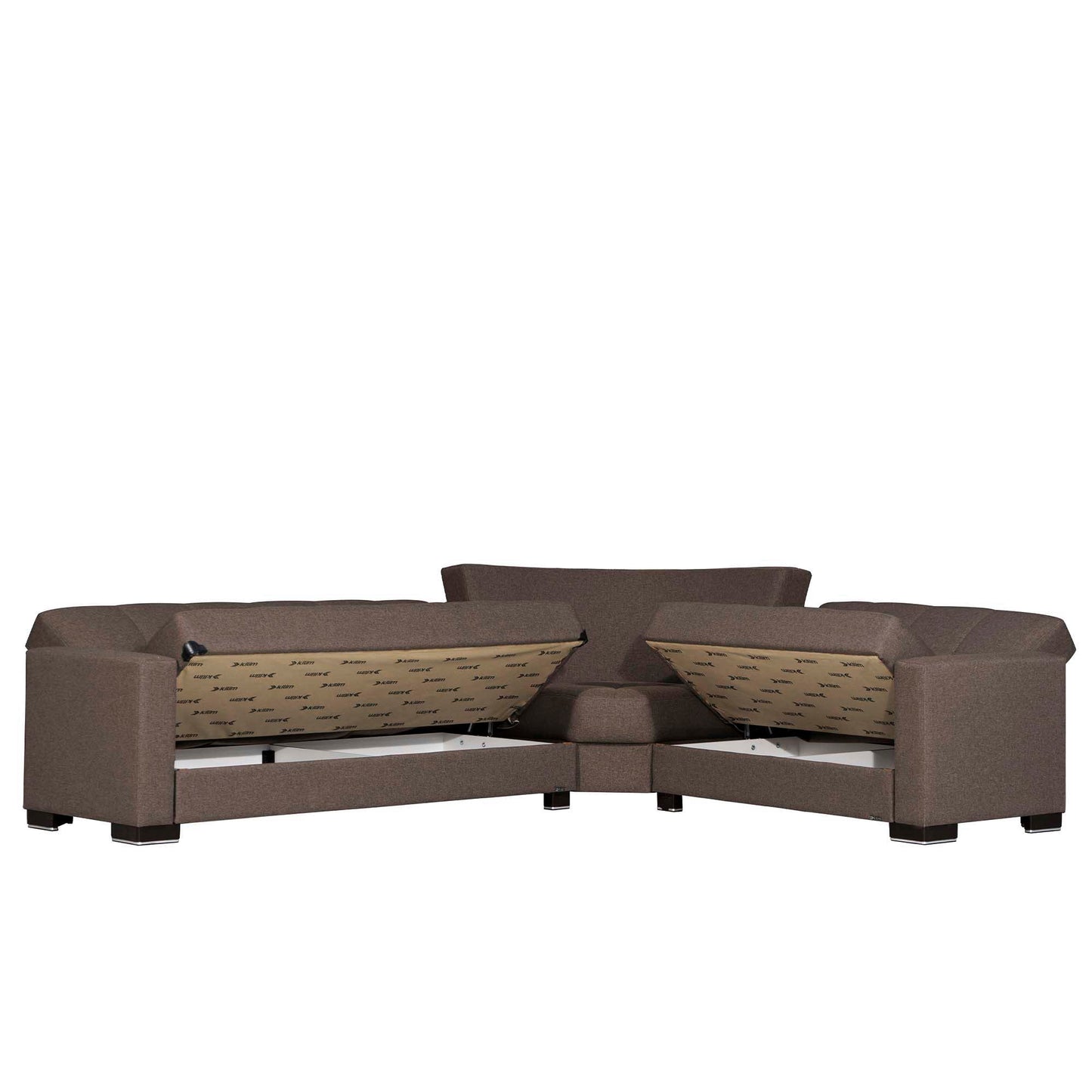 Ottomanson Armada Sectional Collection Convertible Sofa Bed