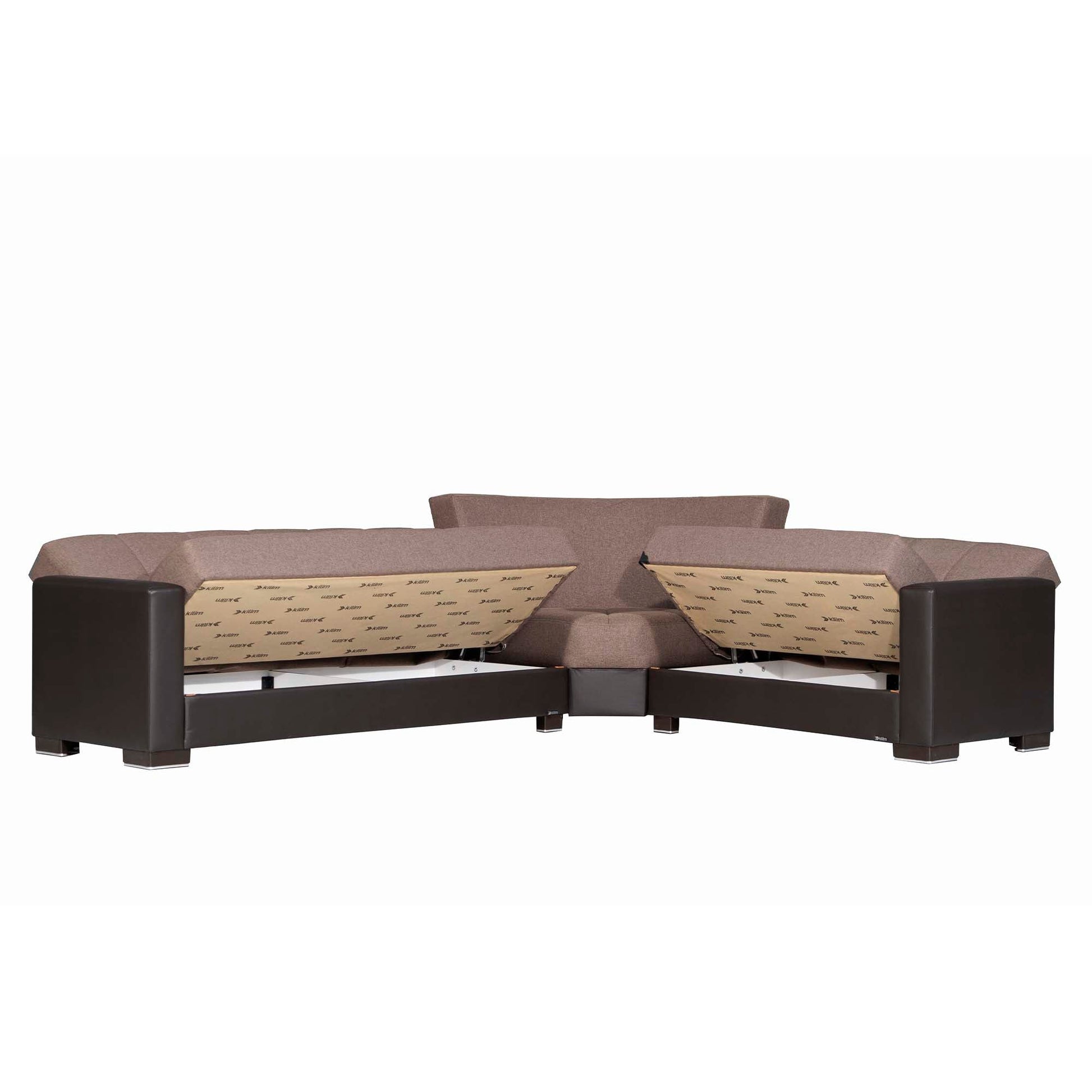 Ottomanson Armada Sectional Collection Convertible Sofa Bed