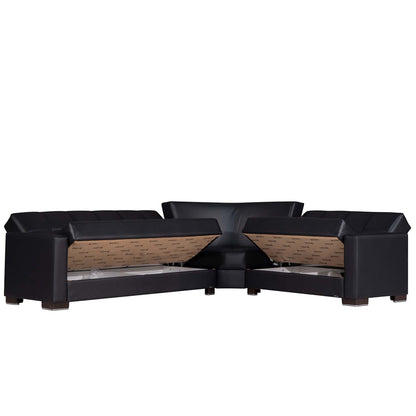 Ottomanson Armada Sectional Collection Convertible Sofa Bed