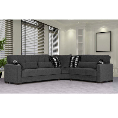Ottomanson Armada Sectional Collection Convertible Sofa Bed