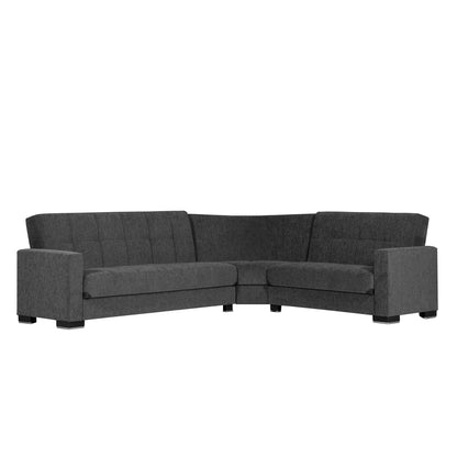 Ottomanson Armada Sectional Collection Convertible Sofa Bed