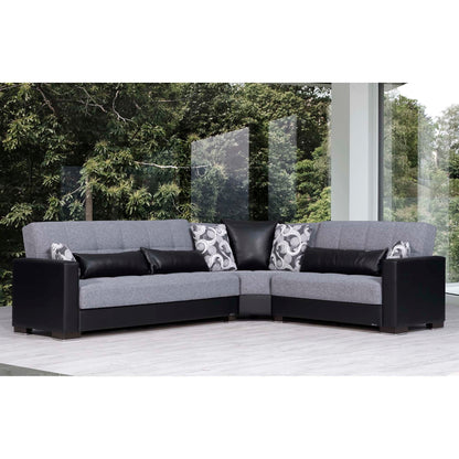 Ottomanson Armada Sectional Collection Convertible Sofa Bed
