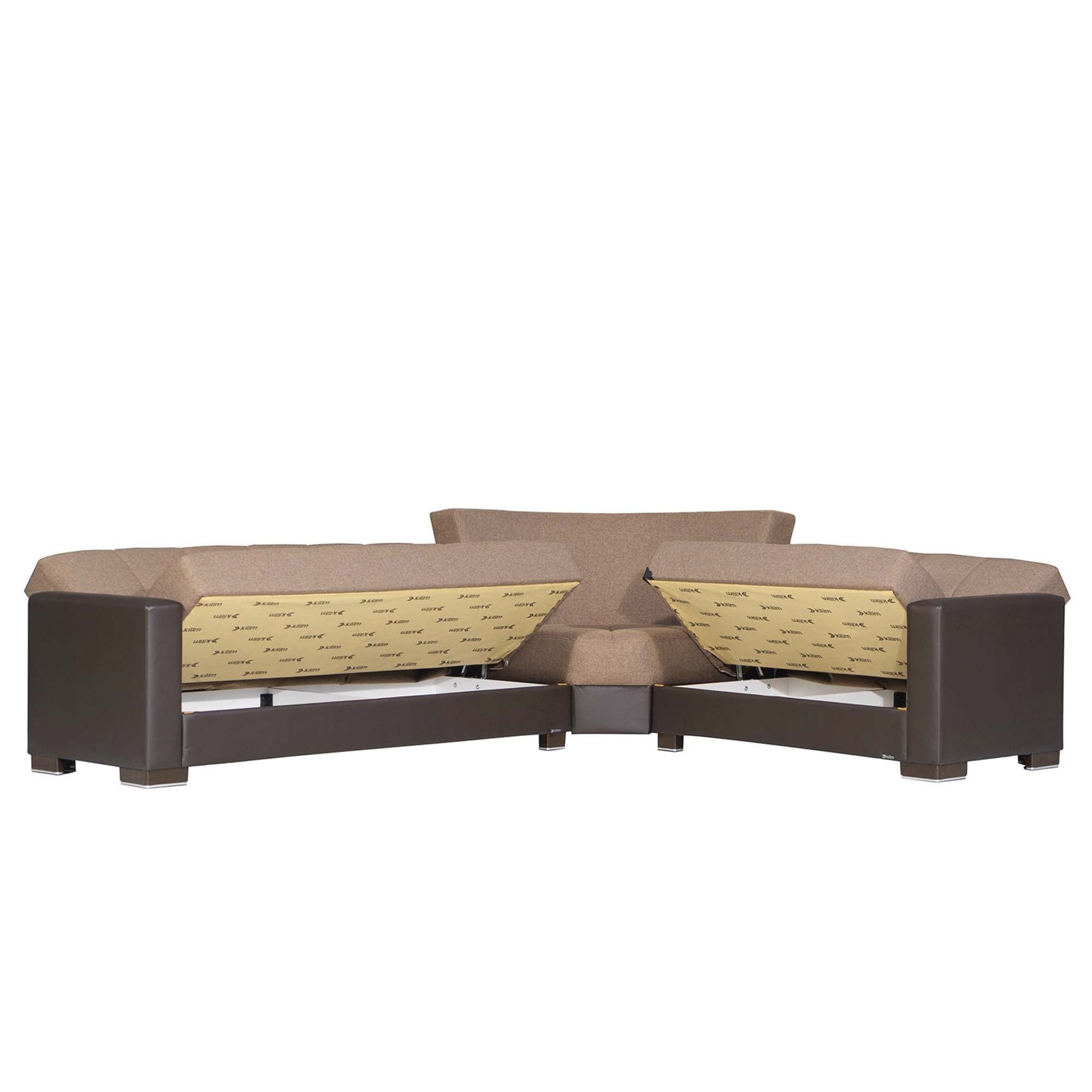 Ottomanson Armada Sectional Collection Convertible Sofa Bed