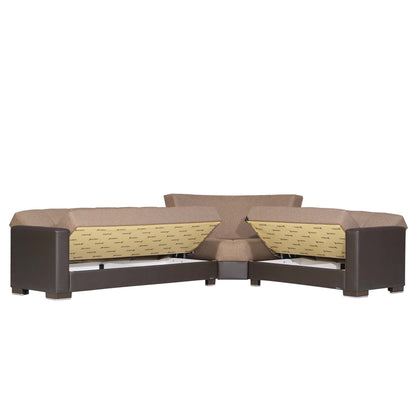 Ottomanson Armada Sectional Collection Convertible Sofa Bed