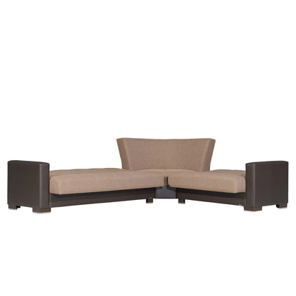 Ottomanson Armada Sectional Collection Convertible Sofa Bed