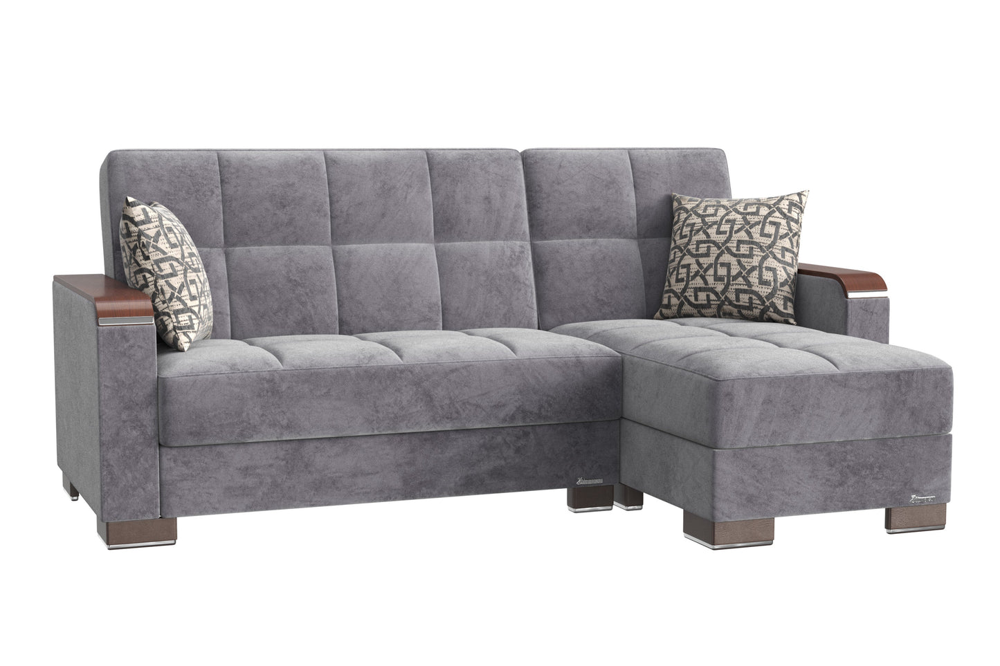 Ottomanson Armada X Lounge Sectional Collection Convertible Sofa Bed