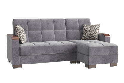Ottomanson Armada X Lounge Sectional Collection Convertible Sofa Bed