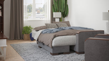 Ottomanson Armada X Lounge Sectional Collection Convertible Sofa Bed