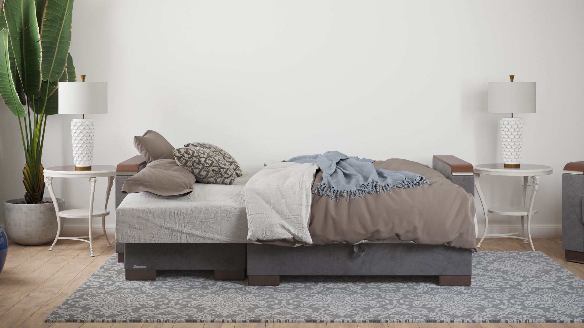 Ottomanson Armada X Lounge Sectional Collection Convertible Sofa Bed