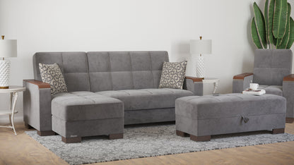 Ottomanson Armada X Lounge Sectional Collection Convertible Sofa Bed