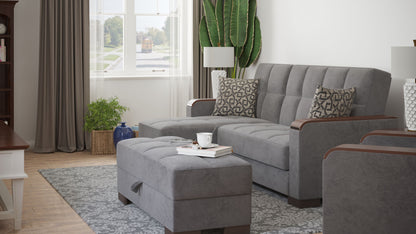 Ottomanson Armada X Lounge Sectional Collection Convertible Sofa Bed