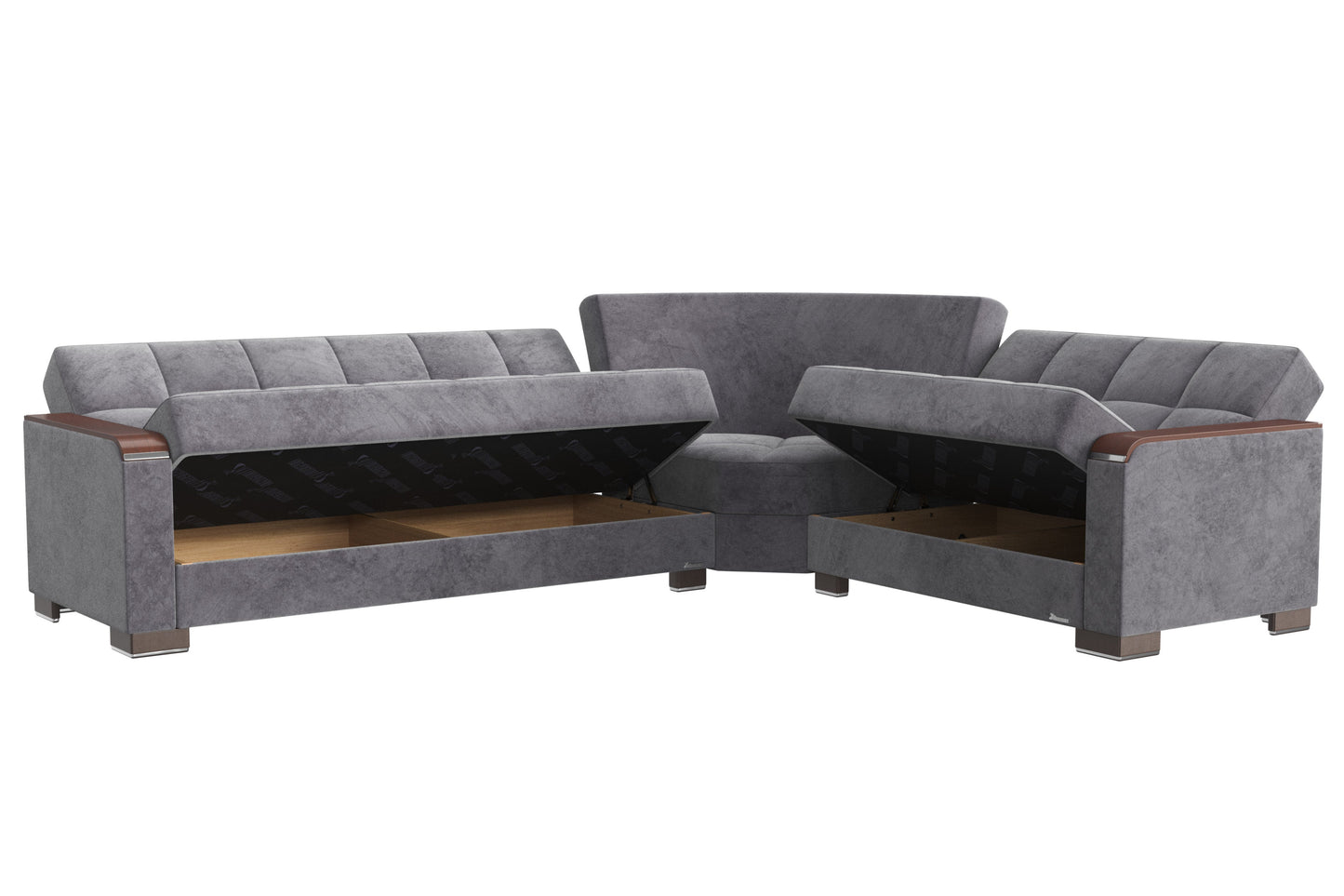 Ottomanson Armada X Sectional Collection Convertible Sofa Bed
