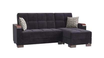 Ottomanson Armada X Lounge Sectional Collection Convertible Sofa Bed