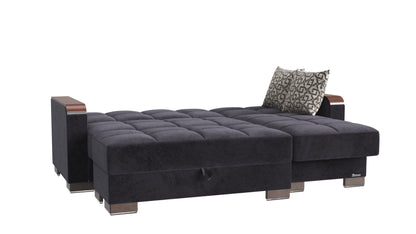 Ottomanson Armada X Lounge Sectional Collection Convertible Sofa Bed