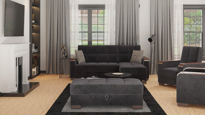Ottomanson Armada X Lounge Sectional Collection Convertible Sofa Bed