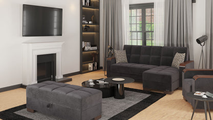 Ottomanson Armada X Lounge Sectional Collection Convertible Sofa Bed