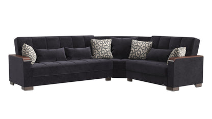 Ottomanson Armada X Sectional Collection Convertible Sofa Bed