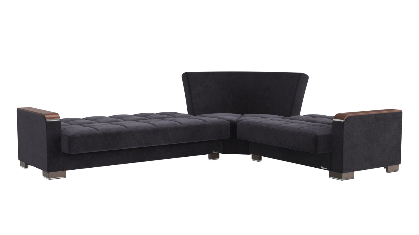 Ottomanson Armada X Sectional Collection Convertible Sofa Bed