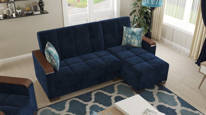 Ottomanson Armada X Lounge Sectional Collection Convertible Sofa Bed
