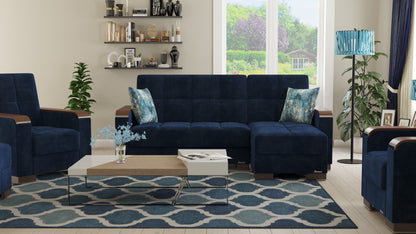 Ottomanson Armada X Lounge Sectional Collection Convertible Sofa Bed