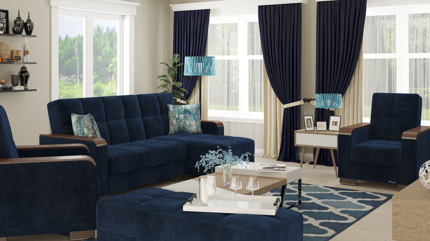Ottomanson Armada X Lounge Sectional Collection Convertible Sofa Bed