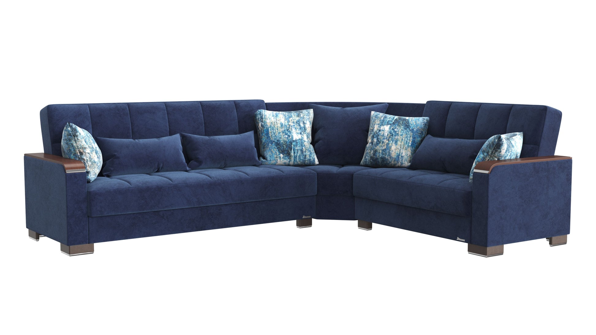 Ottomanson Armada X Sectional Collection Convertible Sofa Bed