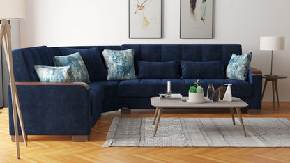 Ottomanson Armada X Sectional Collection Convertible Sofa Bed