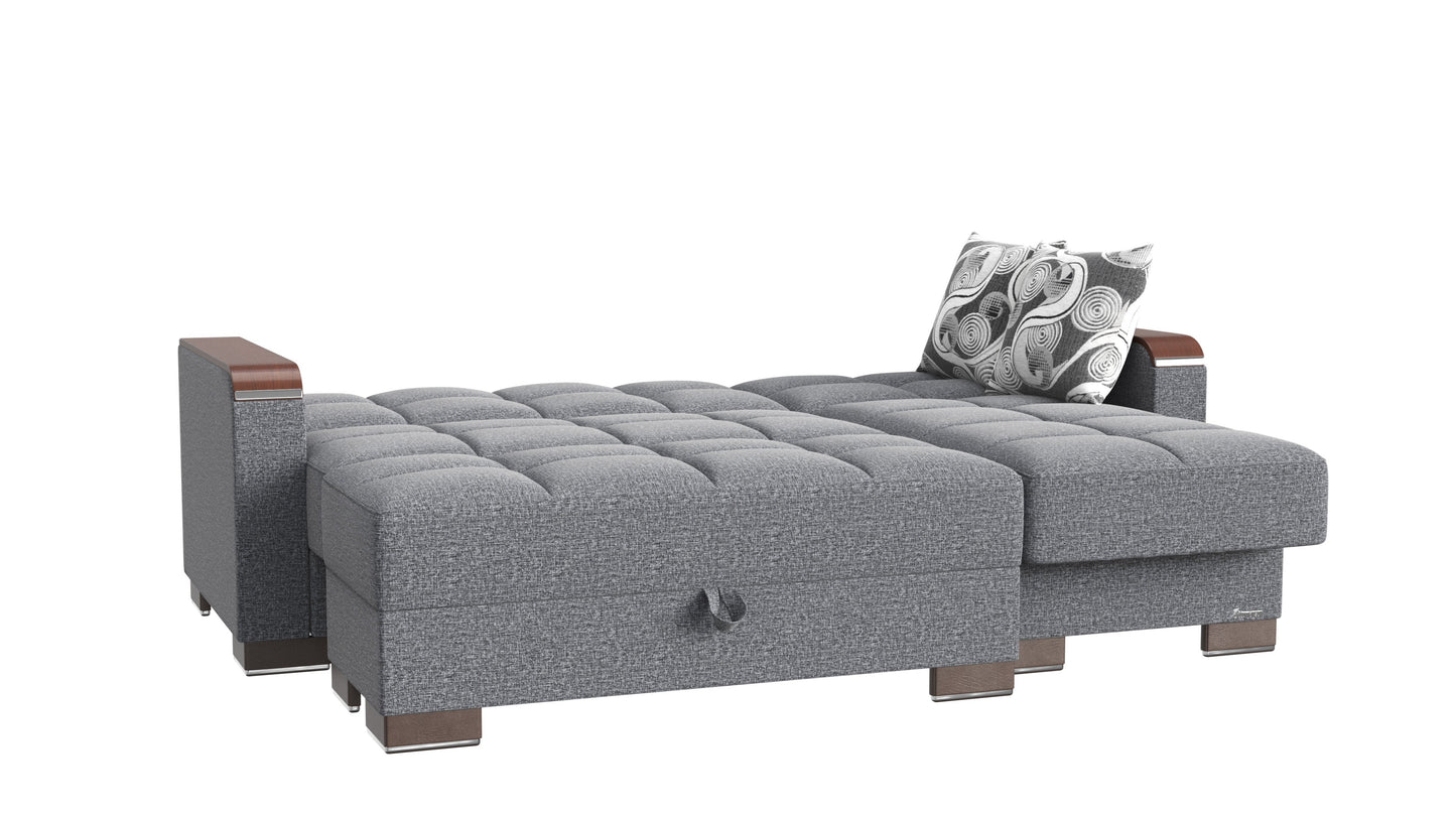 Ottomanson Armada X Lounge Sectional Collection Convertible Sofa Bed