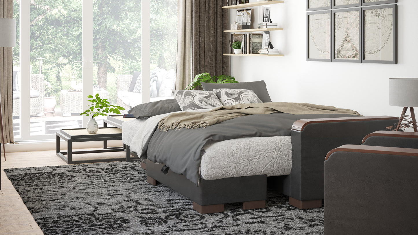 Ottomanson Armada X Lounge Sectional Collection Convertible Sofa Bed