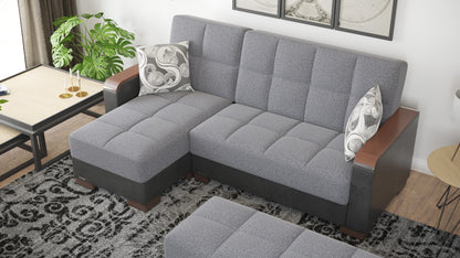 Ottomanson Armada X Lounge Sectional Collection Convertible Sofa Bed