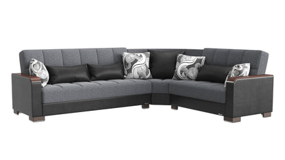 Ottomanson Armada X Sectional Collection Convertible Sofa Bed