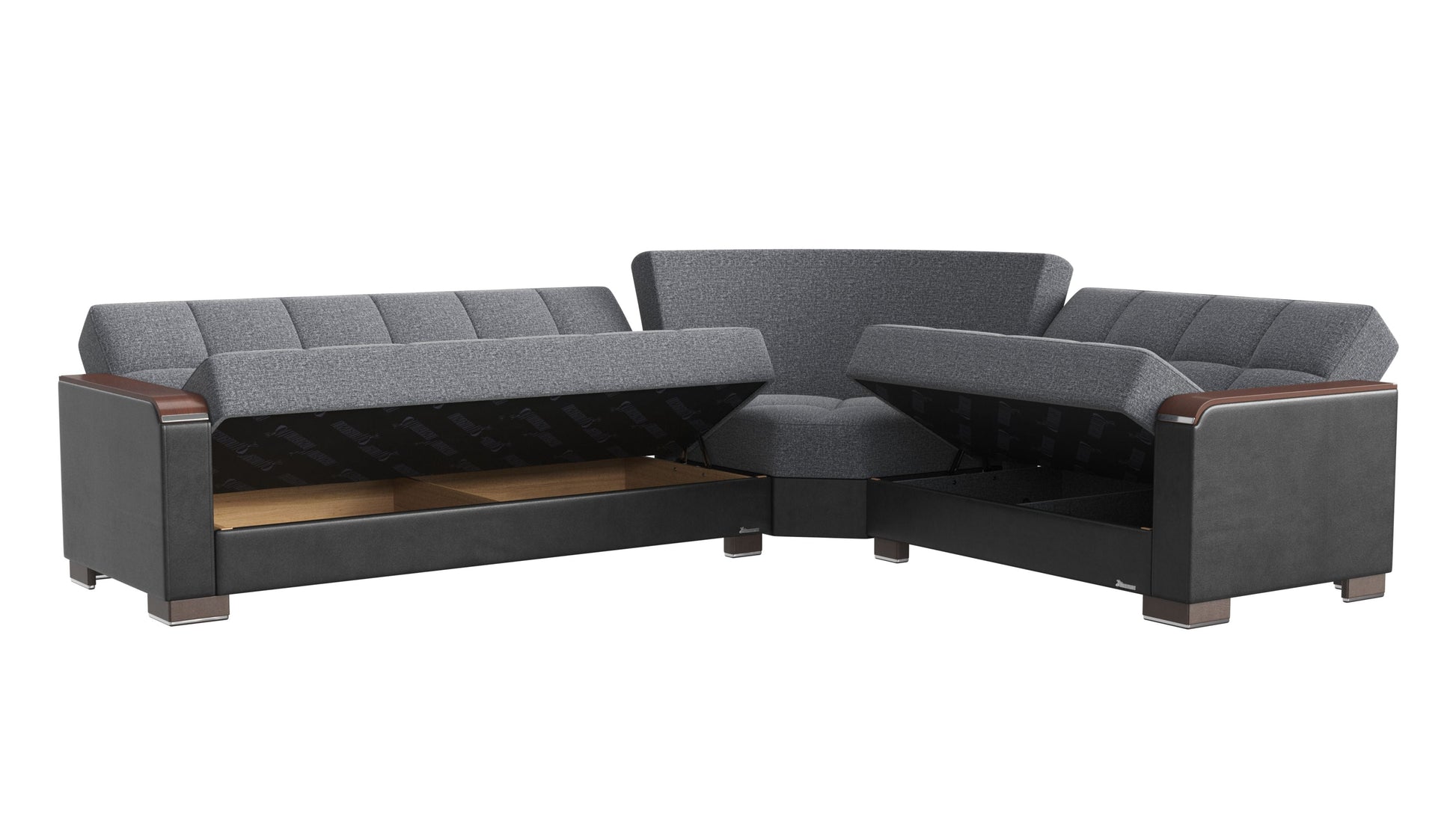 Ottomanson Armada X Sectional Collection Convertible Sofa Bed