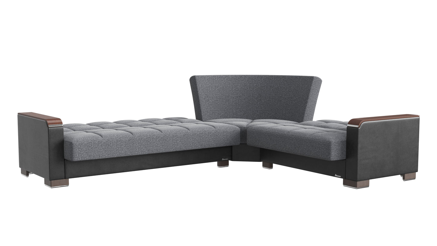 Ottomanson Armada X Sectional Collection Convertible Sofa Bed