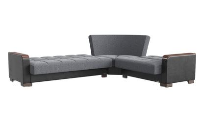 Ottomanson Armada X Sectional Collection Convertible Sofa Bed