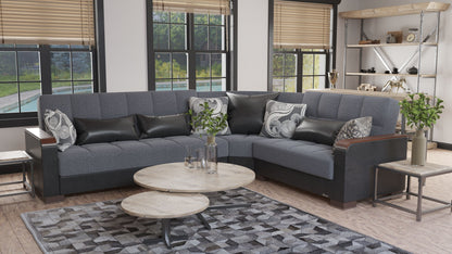 Ottomanson Armada X Sectional Collection Convertible Sofa Bed