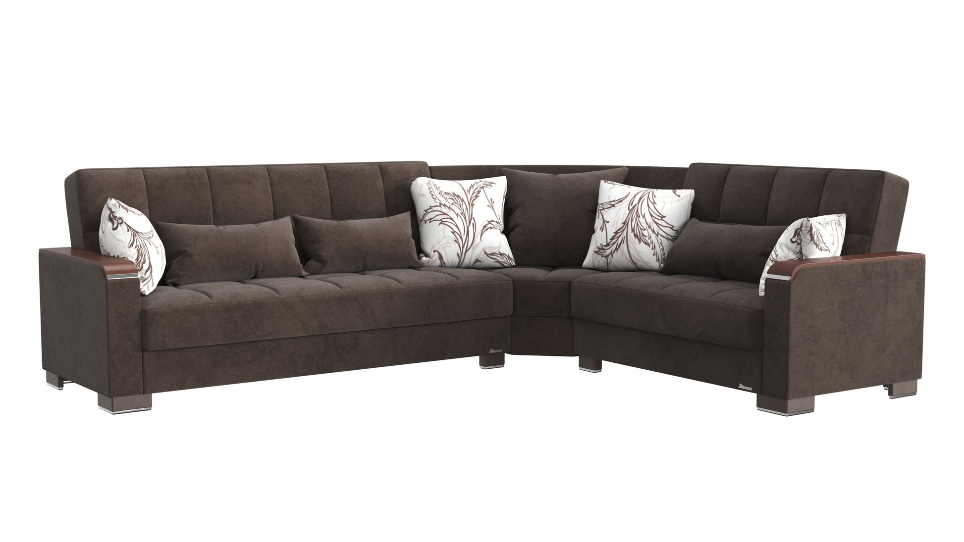 Ottomanson Armada X Sectional Collection Convertible Sofa Bed