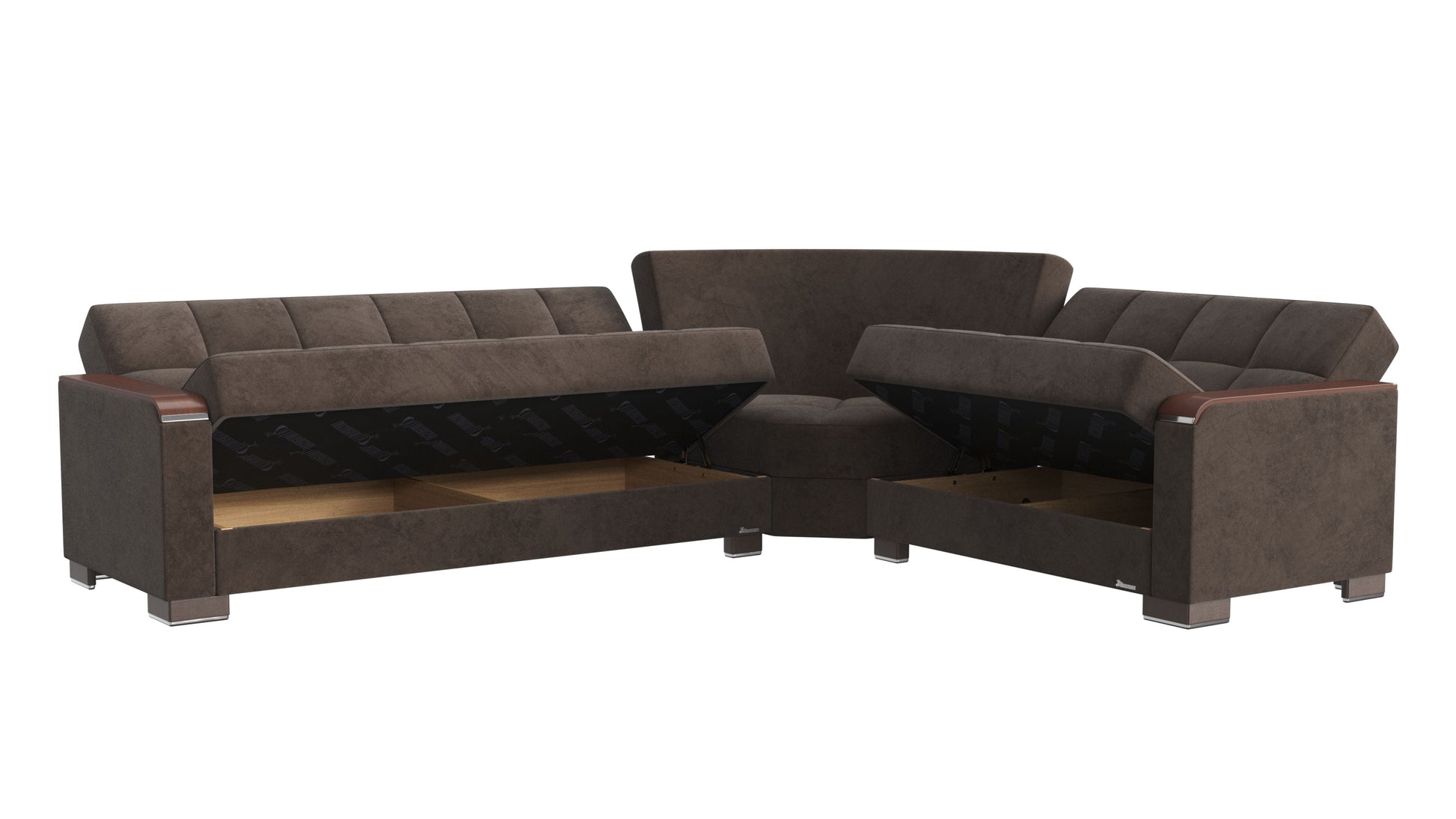 Ottomanson Armada X Sectional Collection Convertible Sofa Bed